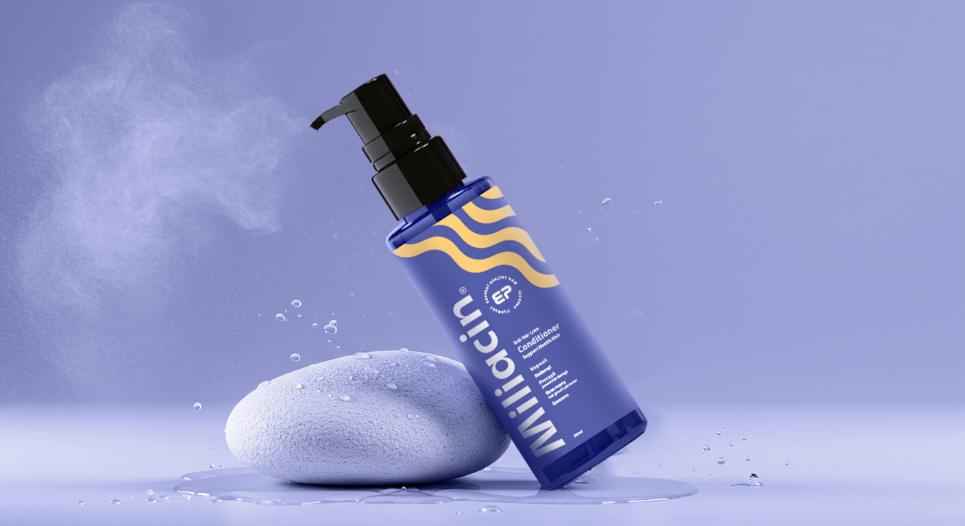 بلسم مضاد لتساقط الشعر . Miliacin good anti hair loss conditioner