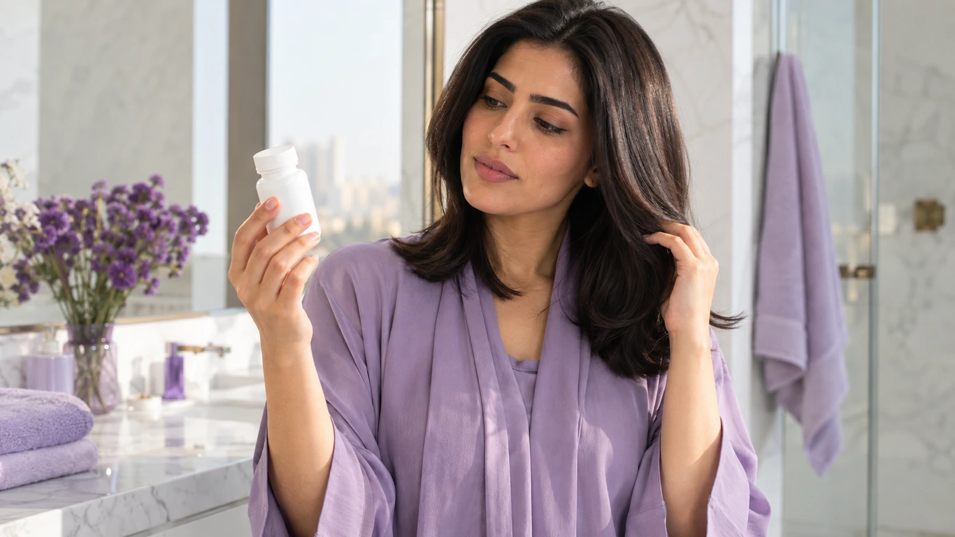 حبوب تطويل الشعر وسؤال هل تحتاجينها فعلاً أم يكفي الحل الموضعي